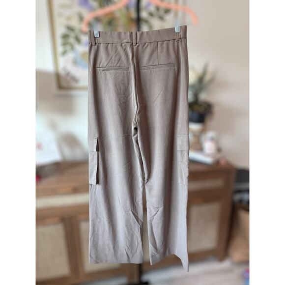 Abercrombie & Fitch Sloane Lightweight Tailored Cargo Pant Beige Womens Sze 27/4 - Picture 3 of 13